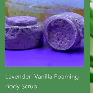 QueenBee Natural Soap Foaming Body Scrub